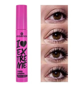 ریمل اورجینال صورتی حجم دهنده مدل I Love Extreme Crazy Volume