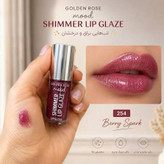 رژ لب مایع براق 'گلدن مدل Mood Shimmer شماره 254
