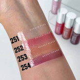 رژ لب مایع براق 'گلدن مدل Mood Shimmer شماره 254